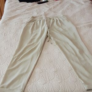 Zara relaxed casual slacks. Taupe